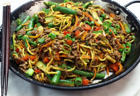 Chilli crisp beef noodles recipe - Aussie Butcher New Lynn