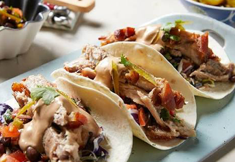 Crispy Pork Belly Tacos