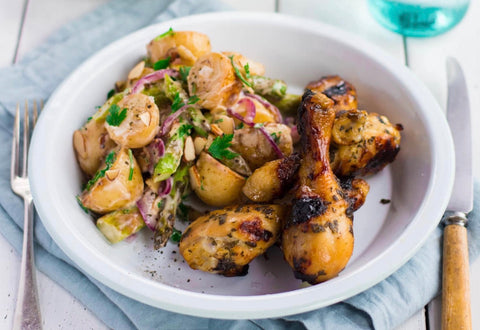 Lemon and Sage Baked Drumsticks