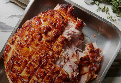 Orange Marmalade & Sweet Soy Glazed Ham