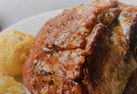 Roasted Leg of Pork