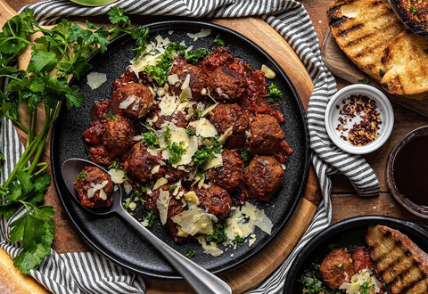 Spicy Tomato Meatballs