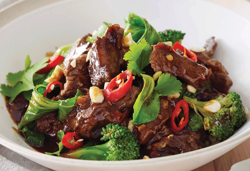 Beef  STIR-FRY with Greens