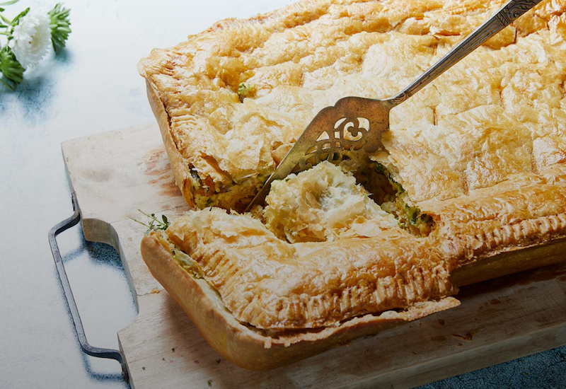 Bacon & Egg Pie