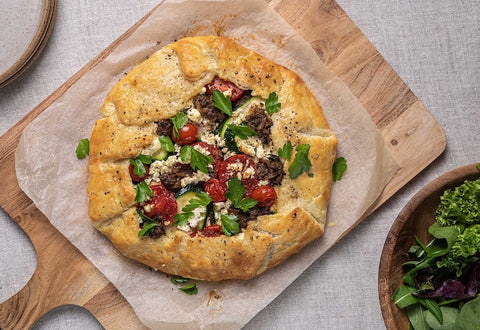 Beef and vegetable summer tart recipe - Aussie Butcher New Lynn