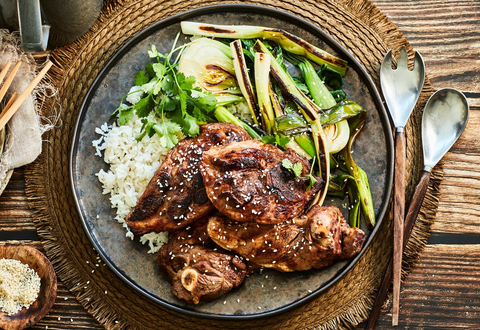 Hoisin Glazed Lamb Chops