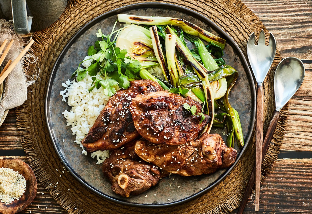 Hoisin glazed Lamb Chops