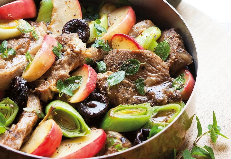 Lamb and Apple Cider Braise