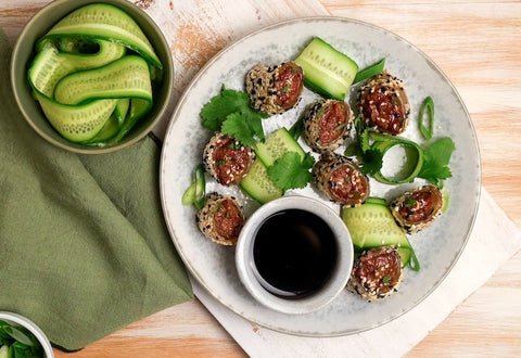No fold beef dumpling recipe
