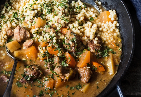 One-pot Lamb with Winter Vegetables