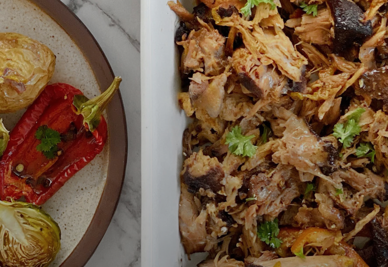 Orange, Clove & Cinnamon Pulled Pork
