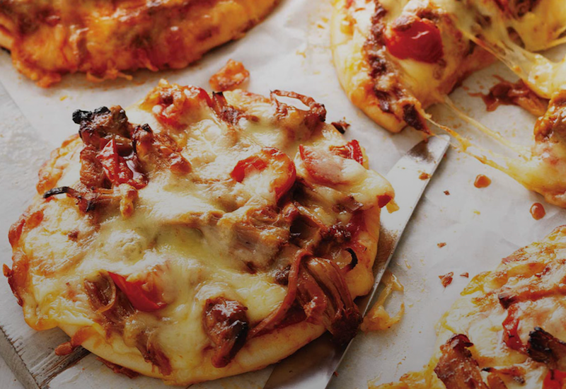 Pulled Pork Pizzas