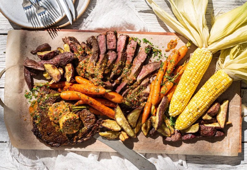 Rump Steak with Cowboy Butter