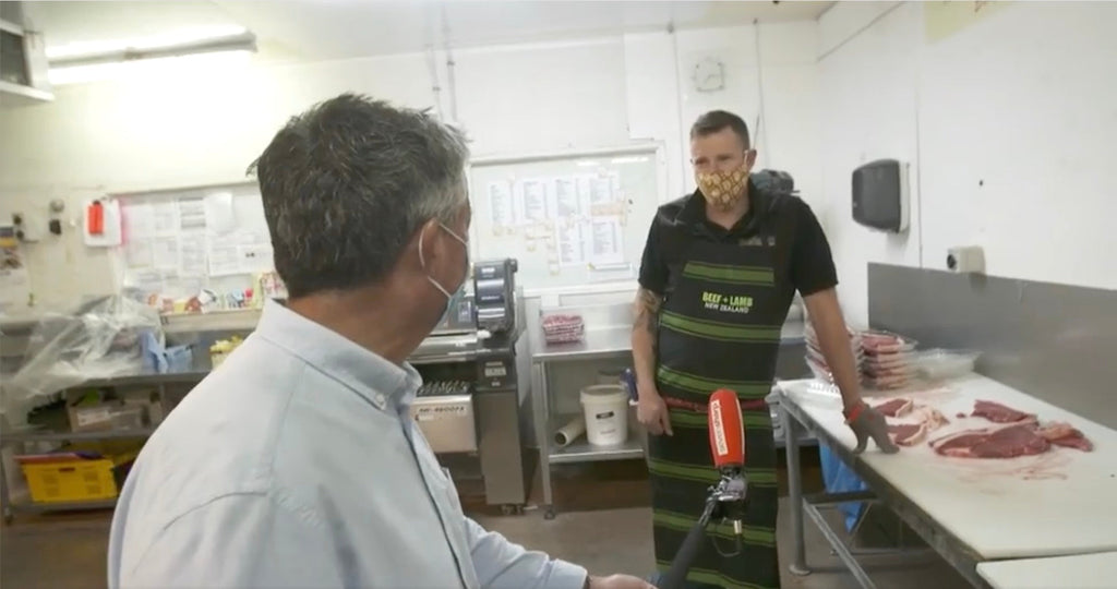The Butcher Lending a Hand for his Community