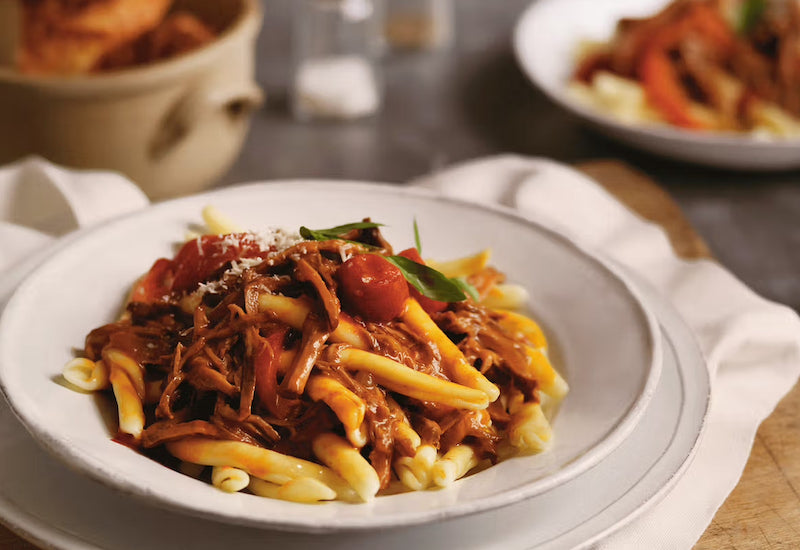 Slow cooked beef ragu