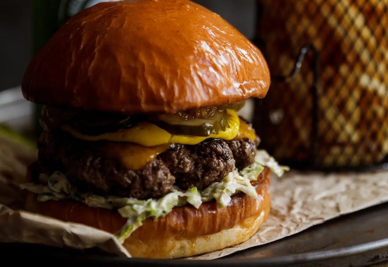 Ultimate BBQ beef burger