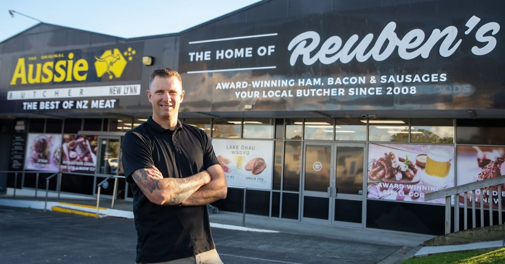 Reuben Sharples Aussie Butcher New Lynn